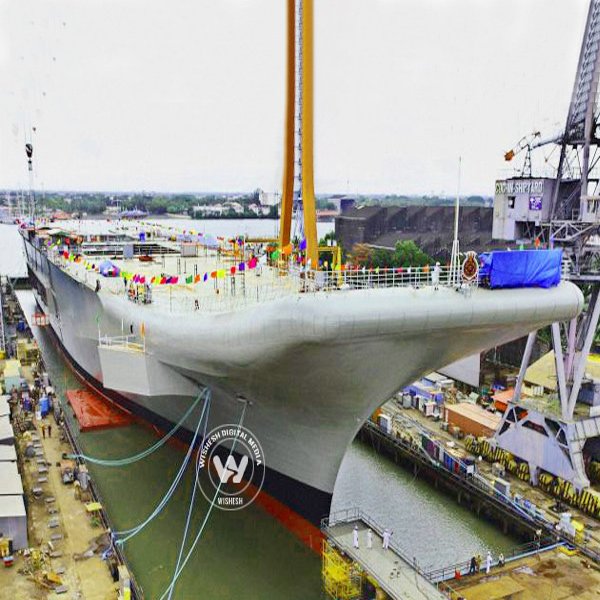 INS Vikrant, India has catapulted